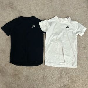 Nike Kids Short Sleeve Tees - Black & White